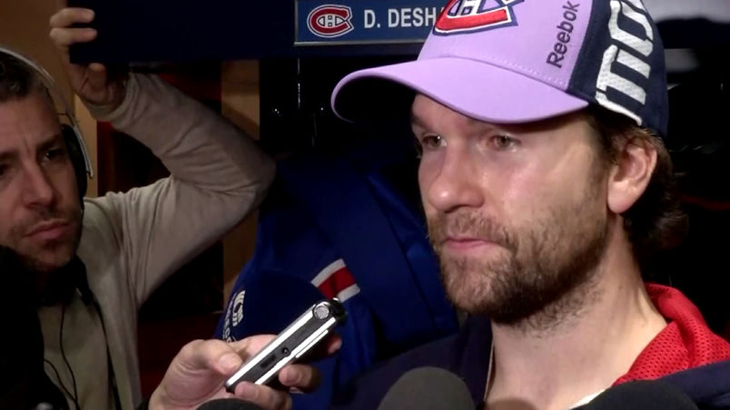 David Desharnais se fait planter publiquement par son ex, Isabelle Desjardins