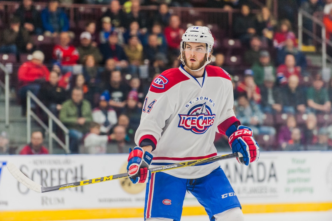 Brett Lernout a été rappelé par le Canadien