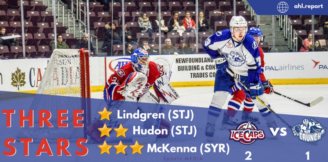 Le premier trio des IceCaps a performé, et St-John's prend le match #1 | La réputation de Price en jeu? Voyons donc! | En rafale