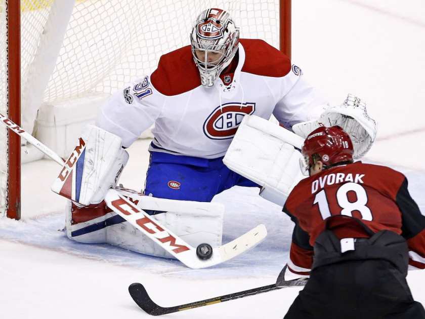 Les partisans des Coyotes rêvent à Carey Price | Scott Darling échangé aux Hurricanes
