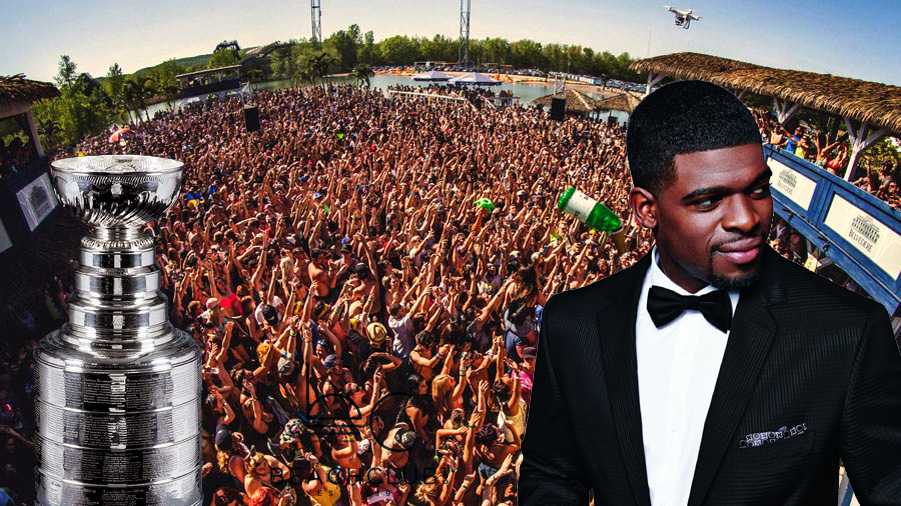 P.K. Subban au Beachclub de Pointe-Calumet?