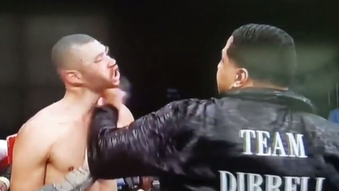 Un « coach » a défendu son poulain avec une gauche percutante sur la mâchoire de son adversaire | Une mascotte déplacée