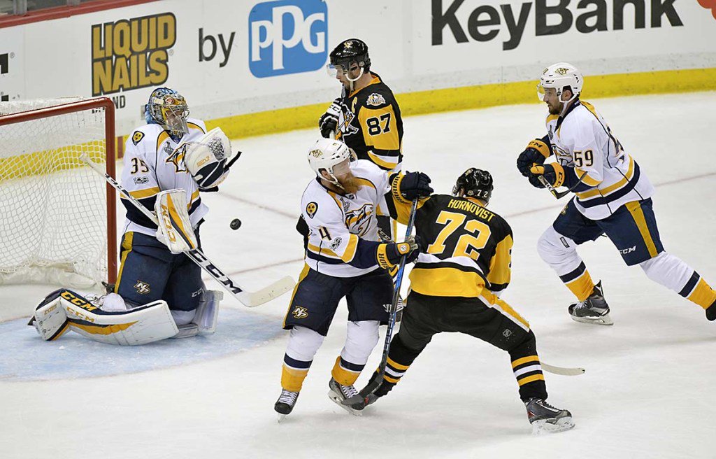 Pekka Rinne n’a clairement pas fait le boulot | Sidney Crosby n’était pas satisfait du match des siens