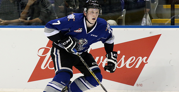 Scott Walford sélectionné avec le choix acquis dans l'échange de Nathan Beaulieu