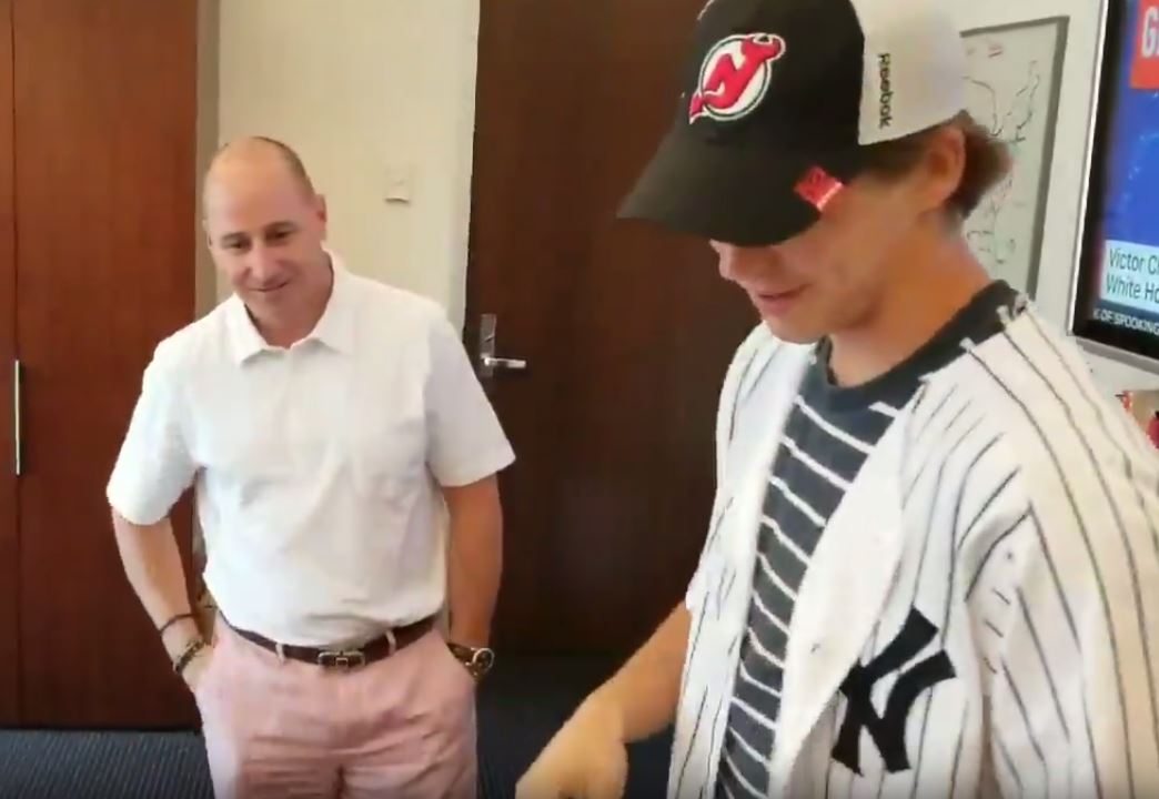 La région de New York n'a (déjà) plus de secret pour Nico Hischier