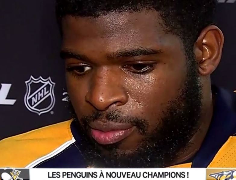 P.K. Subban a promis aux fans des Preds que l'équipe sera de retour en finale de la Coupe Stanley l'an prochain