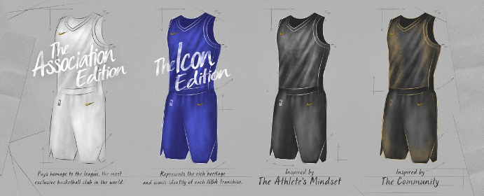 Des changements majeurs seront apportés aux uniformes dans la NBA