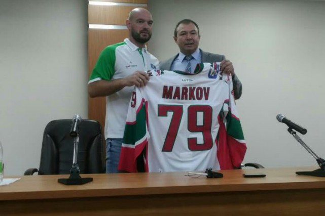Andrei Markov est déjà idolâtré dans la KHL