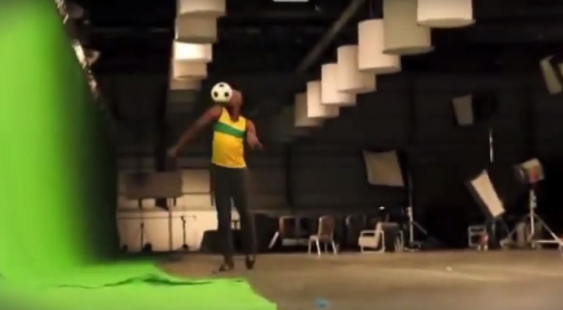 Usain Bolt a été invité par un (petit) club de foot portugais