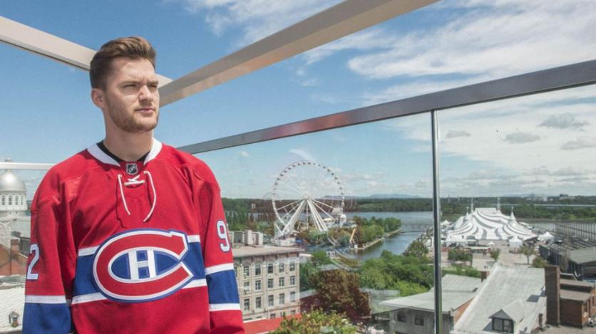 Jonathan Drouin désire jouer au centre