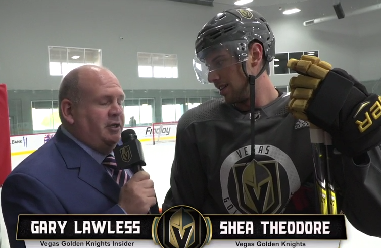 Deux recruteurs du Canadien ont observé les Golden Knights