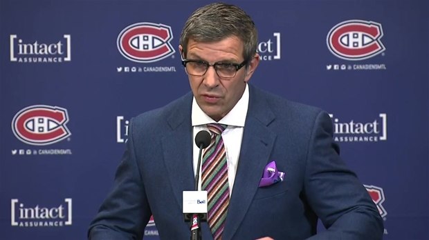 « Je ne suis pas prêt à dire qu'on fait une reconstruction. » &#8211; Marc Bergevin