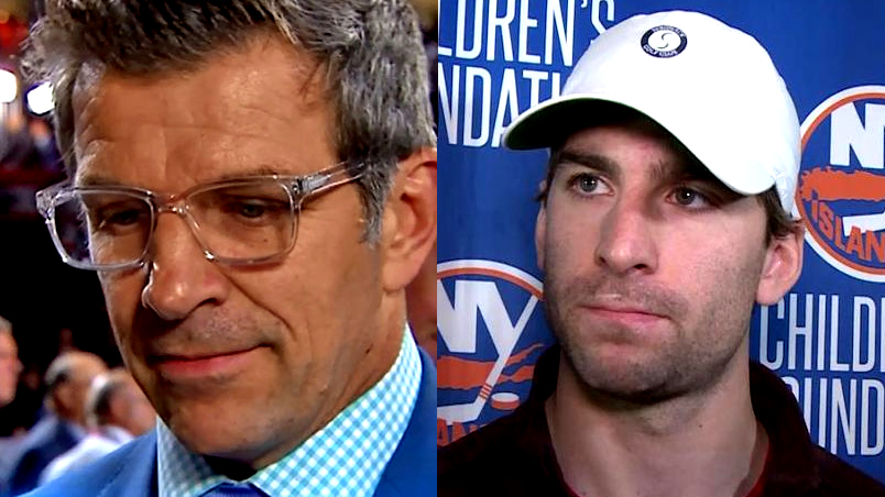 Marc Bergevin a assisté à un deuxième match des Islanders en autant de semaines