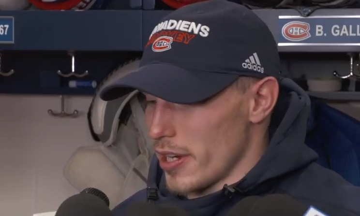 Une femme dans la vie de Brendan Gallagher pourrait expliquer des choses
