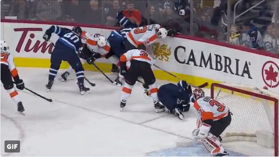 Top-5 : un joueur des Flyers devrait être suspendu à vie