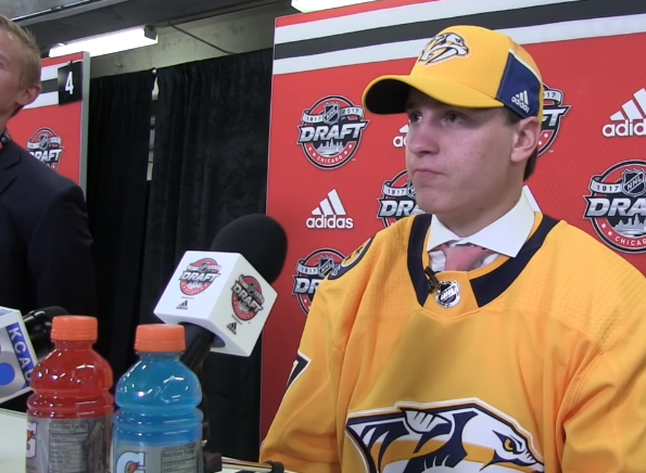 Eeli Tolvanen pourrait débarquer à Nashville cette saison