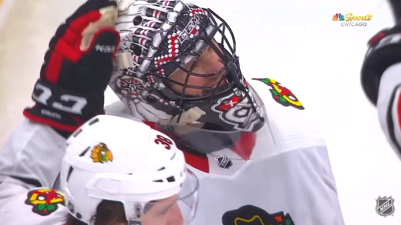 Treize ans plus tard, Jeff Glass brille dans son premier match dans la LNH