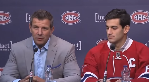 OFFICIEL : Marc Bergevin tente agressivement d'échanger son capitaine