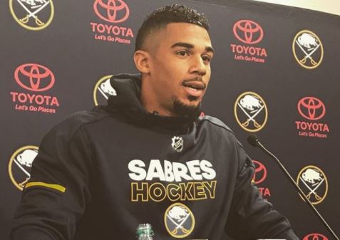 Evander Kane au cœur d’une controverse à l’entrainement des Sabres