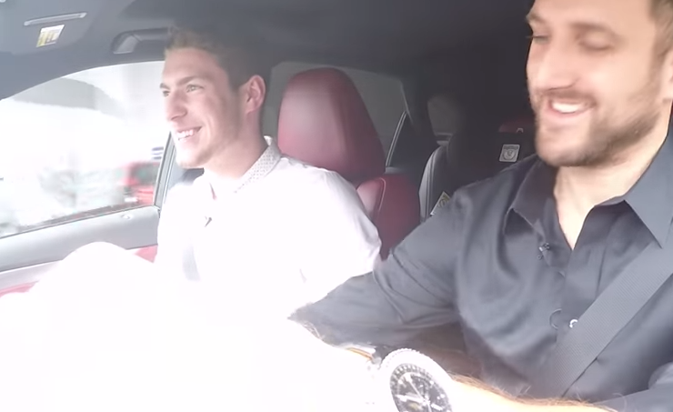 Martin Lapointe et Eric Crawford étaient bien installés devant les Blue Jackets