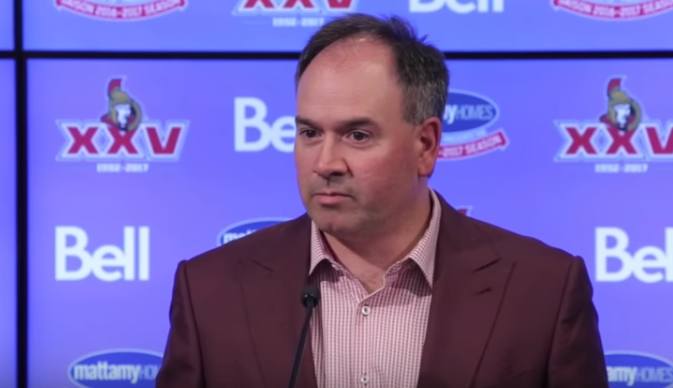 Le président des Sénateurs démissionne et Pierre Dorion signe une prolongation de contrat