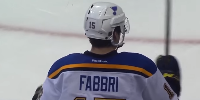 Les Sénateurs se sont enquis de la situation médicale de Robby Fabbri