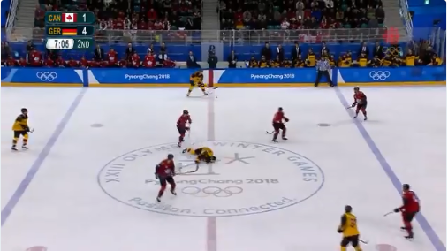 Surprise! L'Allemagne a « éliminé » le Canada au hockey masculin