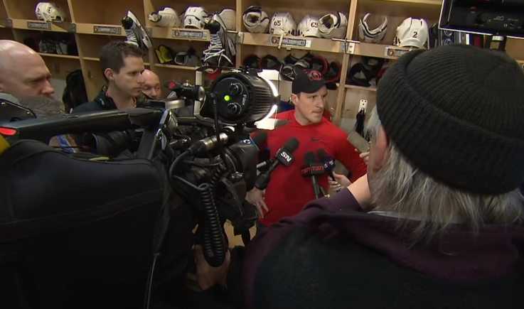 Dernière heure : Dion Phaneuf échangé en plein match