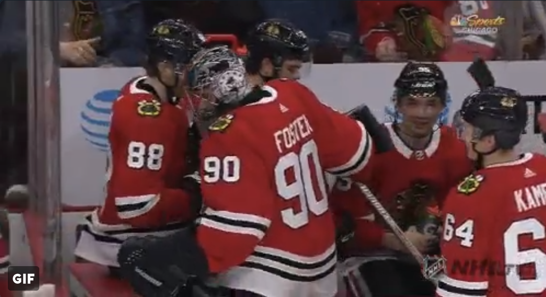 Top-5 : Un comptable de 36 ans devant la cage des Hawks