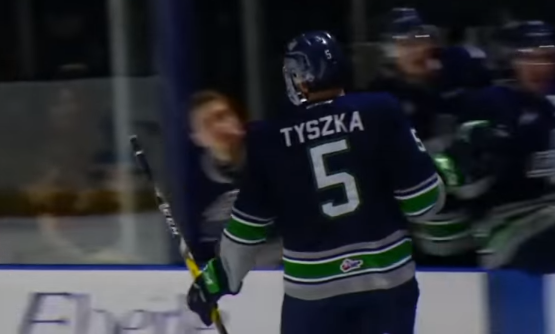 Jarret Tyszka, la carte cachée du Canadien, continue d'impressionner dans la WHL