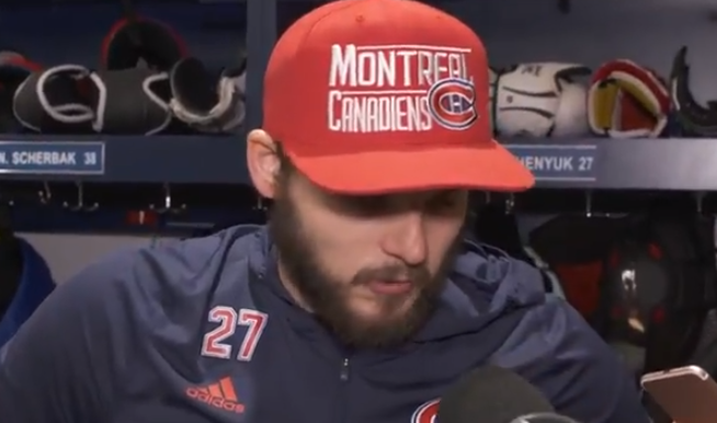 Alex Galchenyuk n'a pas encore eu sa chance au centre cette saison