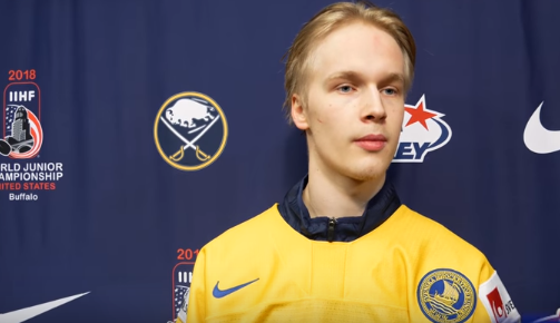 Pettersson, Tolvanen et Dahlin sont les candidats logiques au Calder, en 2019