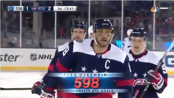 Top-5 : Un 40e but historique pour Alex Ovechkin