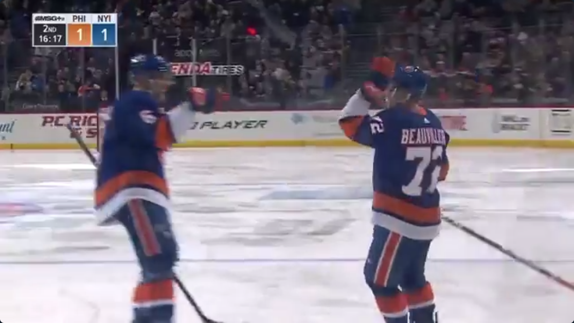 Top-5 : Barzal a répliqué à Beauvillier