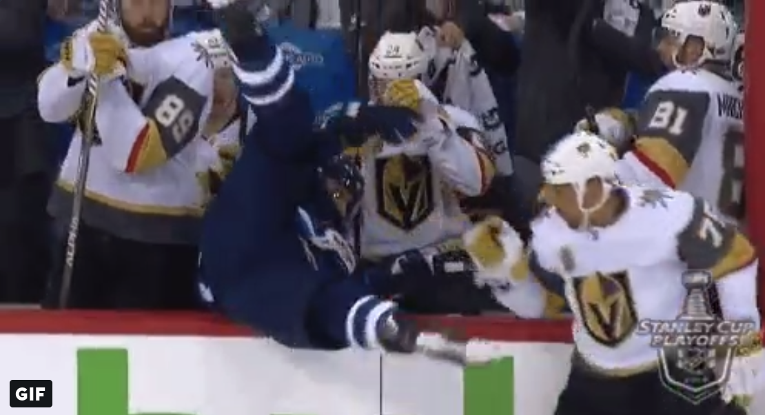 Séries 2018 : Ryan Reaves n'a pas fait assez mal aux Jets