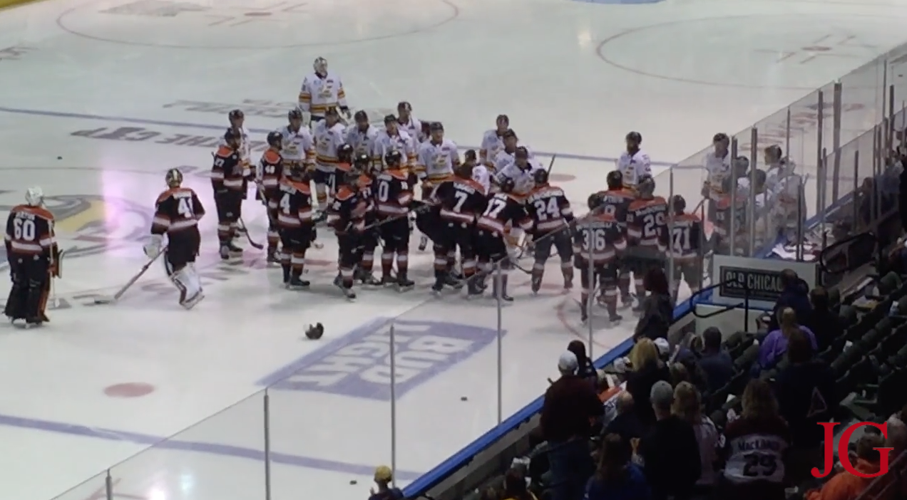 Une scène de Goon au sein de la ECHL