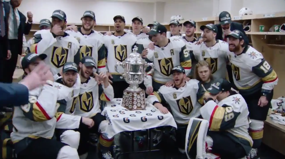 Une chose qu'on a oubliée au sujet des Golden Knights