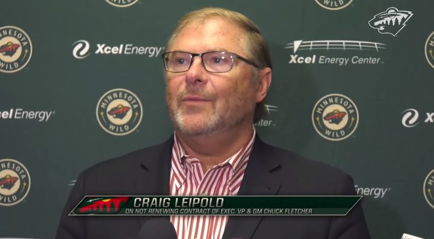 Le propriétaire du Wild a manqué une bonne occasion de se taire