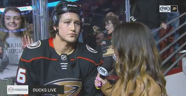 Les Ducks et Brandon Montour sont loin d'une entente, mais essaient