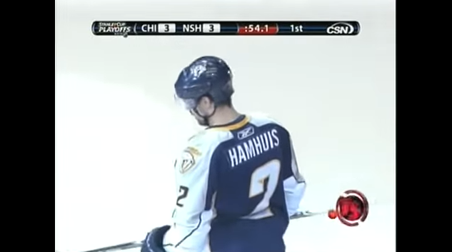 Dan Hamhuis se trouve un emploi avec les Prédateurs