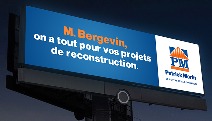 Patrick Morin offre à M. Bergevin de lui venir en aide pour sa reconstruction