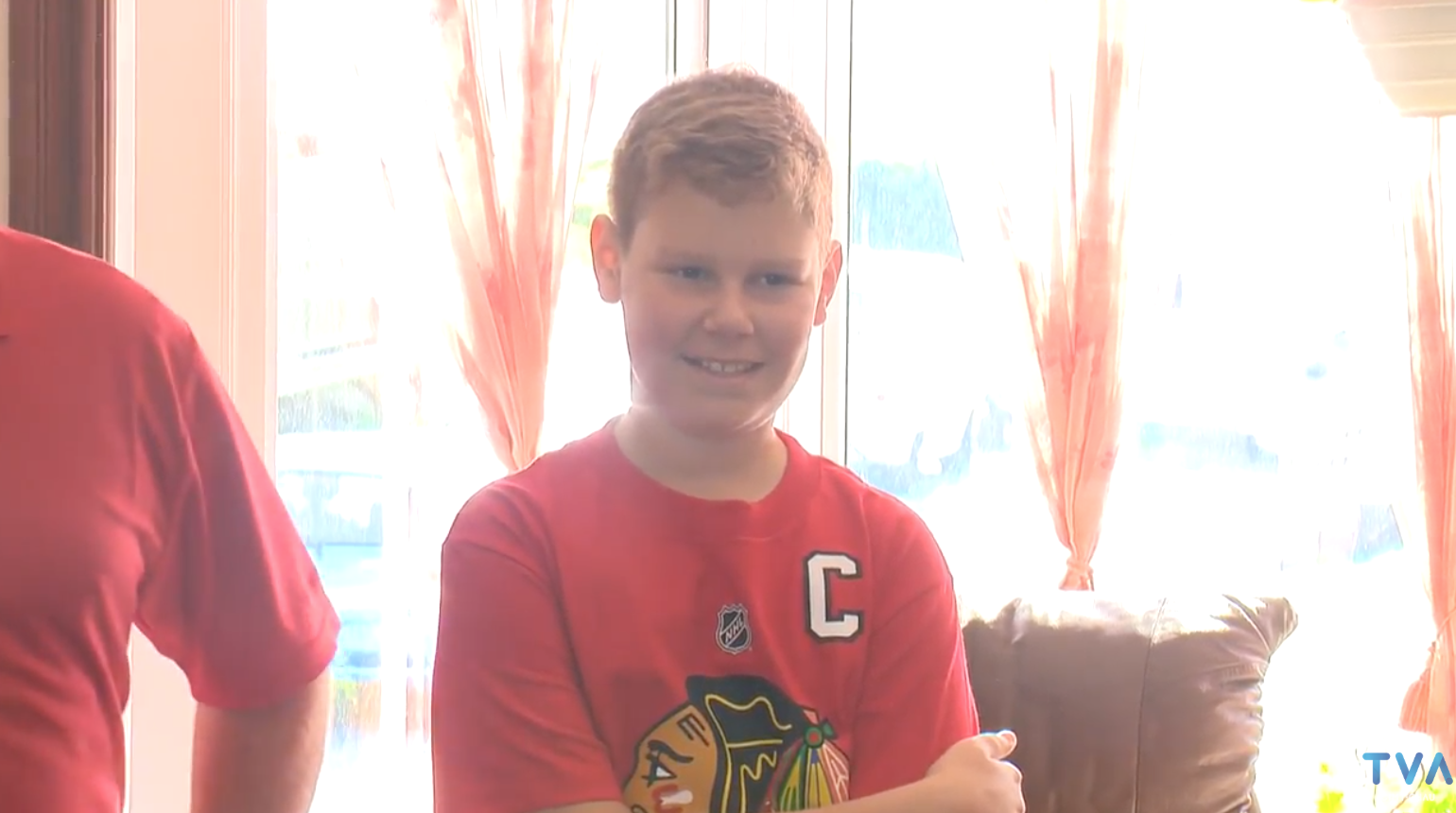 Phillip Danault rend une visite surprise à un enfant malade