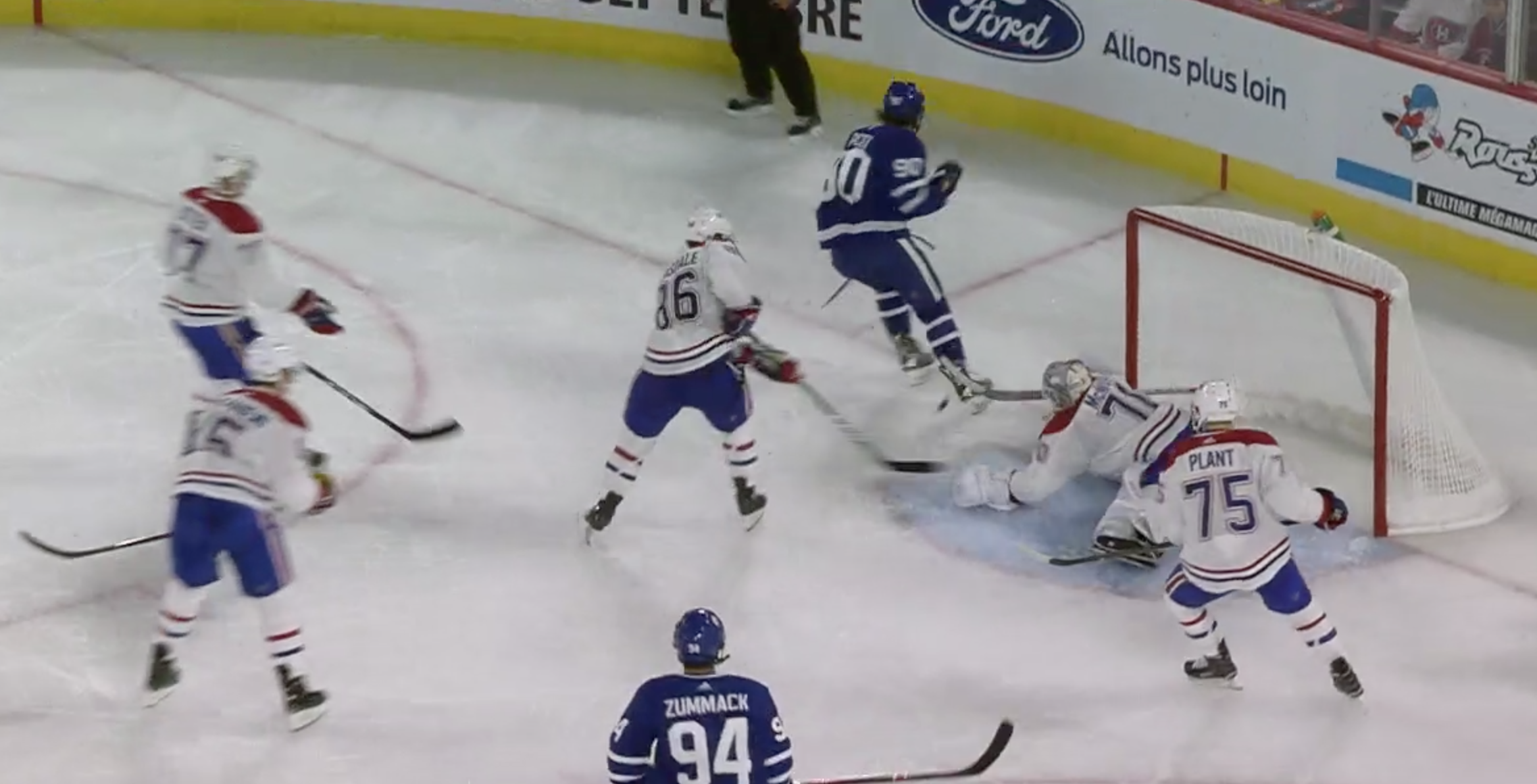 Un CH plus compétitif perd face aux Leafs