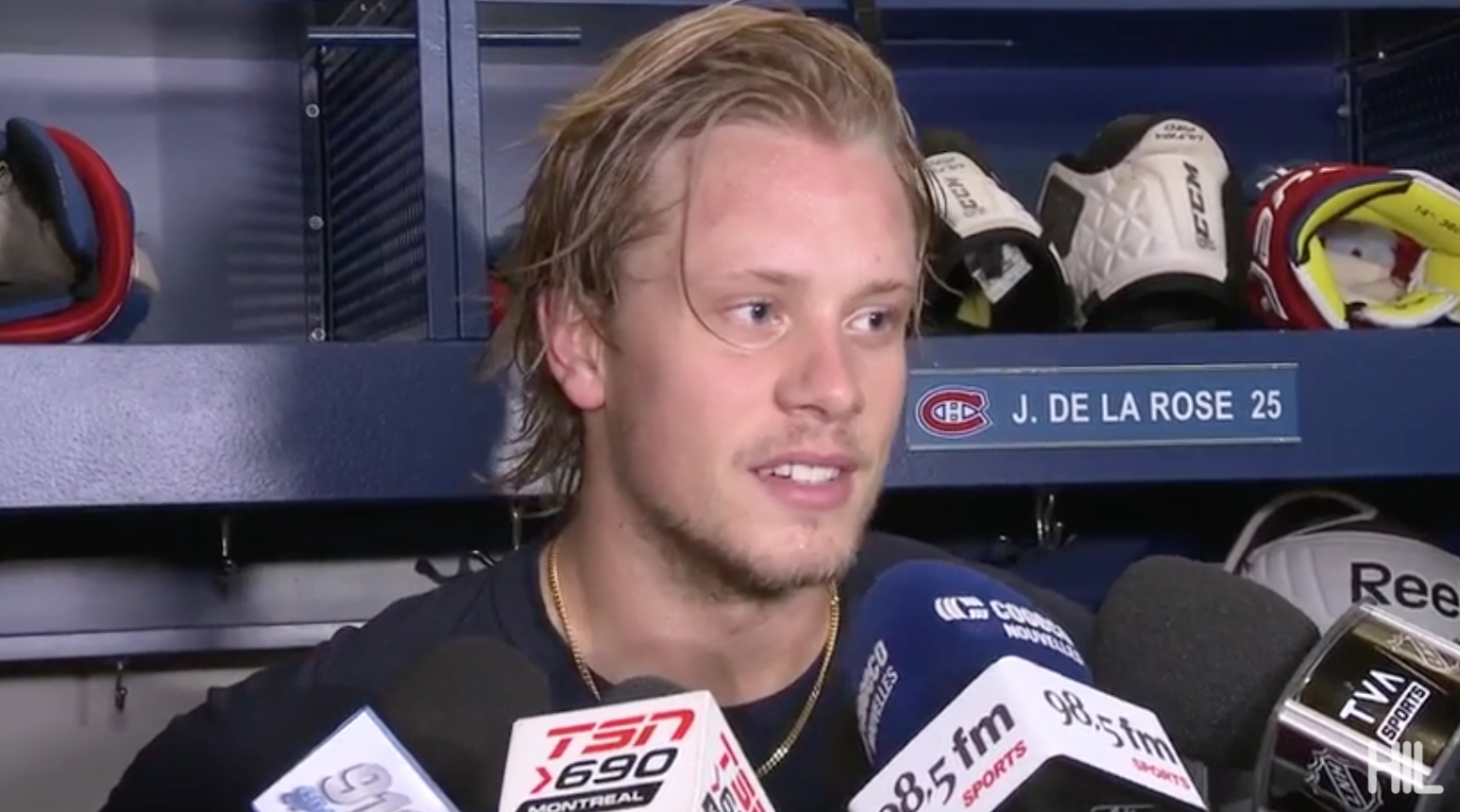 Jacob de la Rose a une mission précise pour demeurer le 13e attaquant