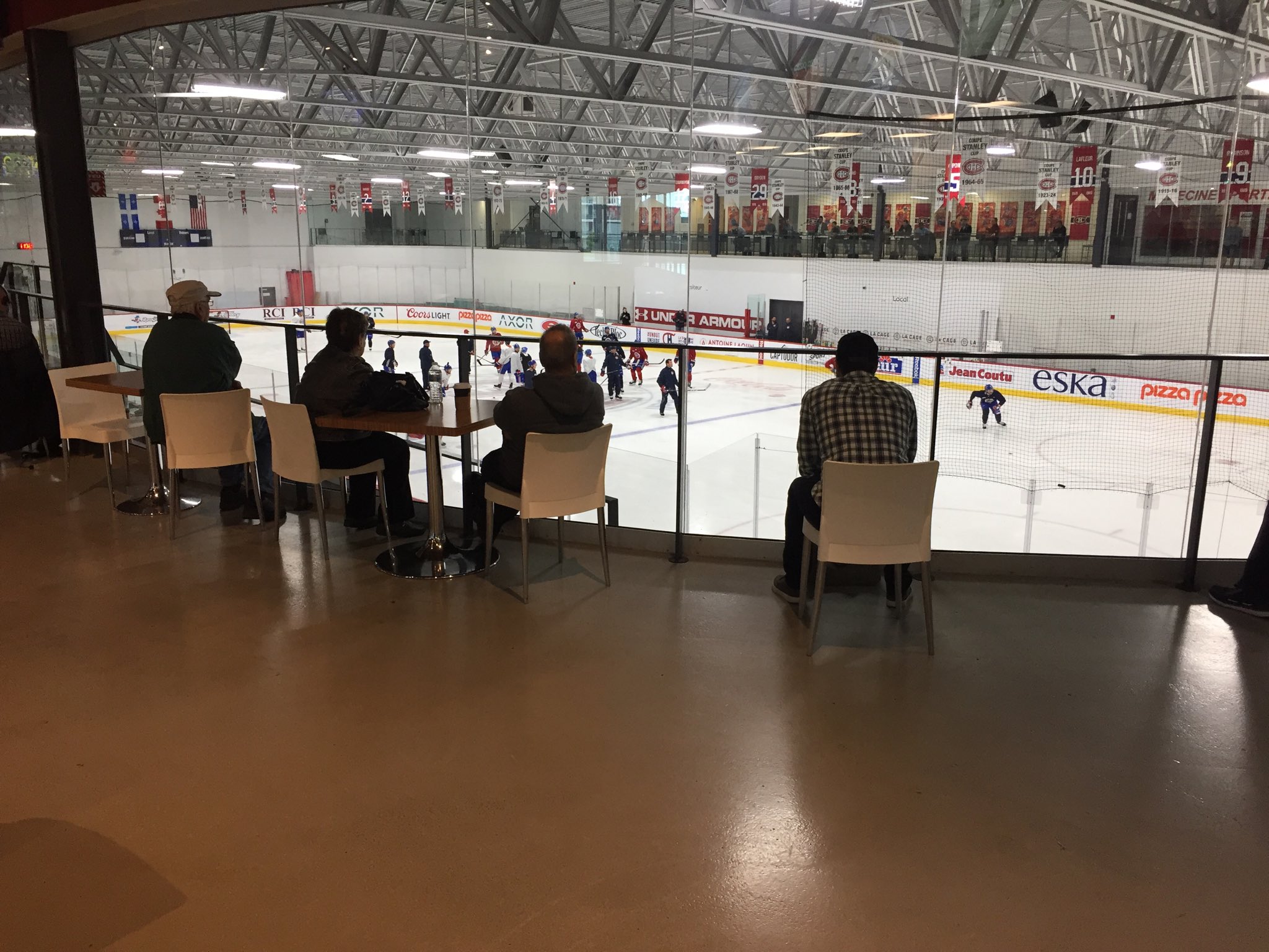 De drôles de choses à l'entraînement du Canadien