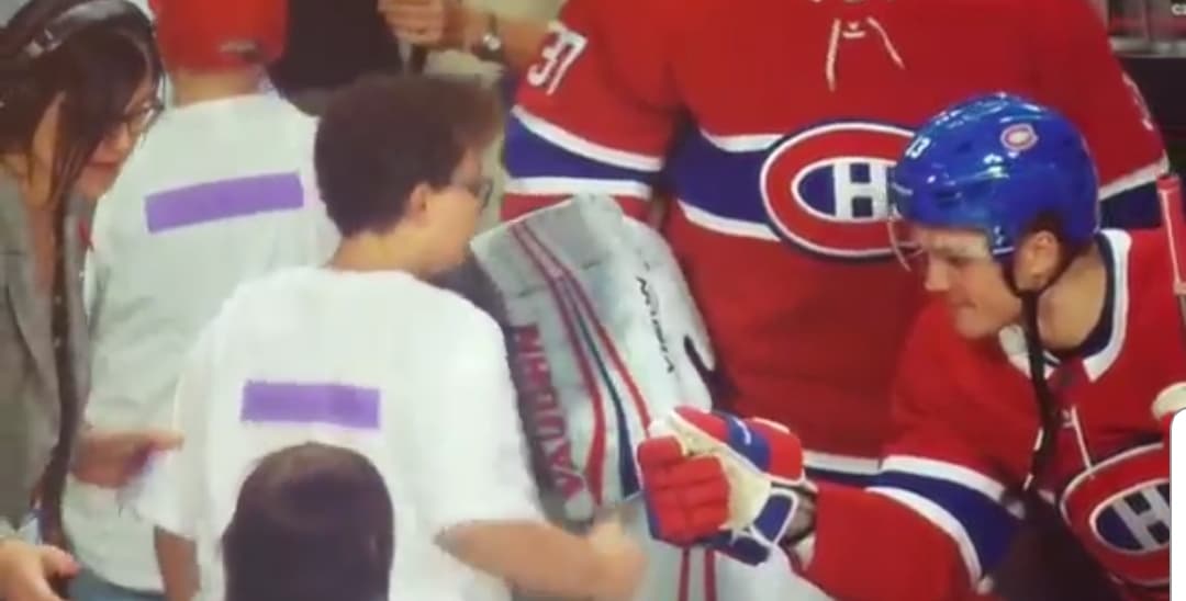 Max Domi a posé un geste en or (qui doit être souligné)