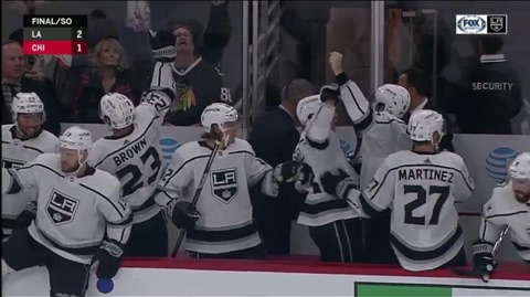 Les Kings peuvent se réjouir du scénario d'hier