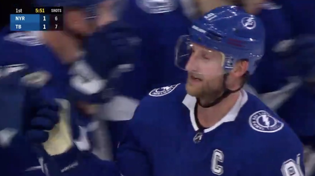 Top-5 : Steven Stamkos a atteint un nouveau plateau