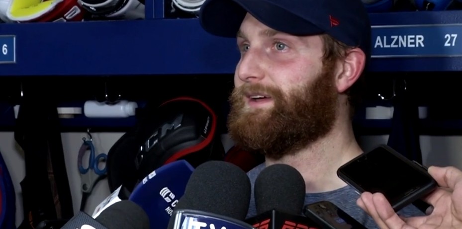 Karl Alzner était surpris d'être rappelé