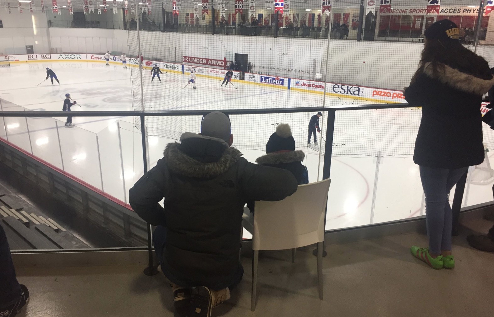 Un léger (et logique) changement à l'entraînement